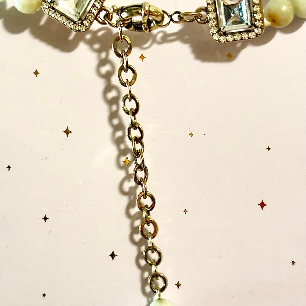 Asal Amazonite Tiger Statement Beaded Necklace - Picture 5 of 6